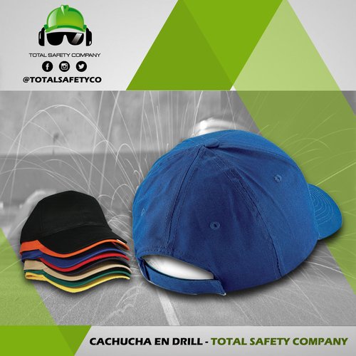Cachucha en drill - TOTAL SAFETY