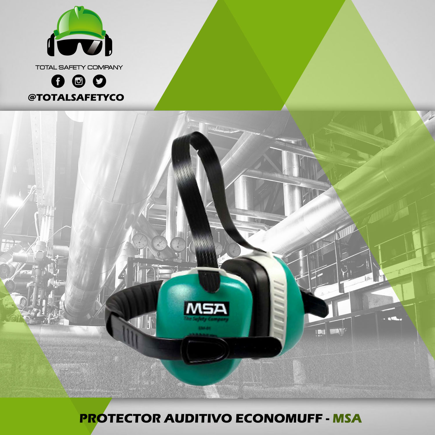 Protector auditivo economuff - MSA