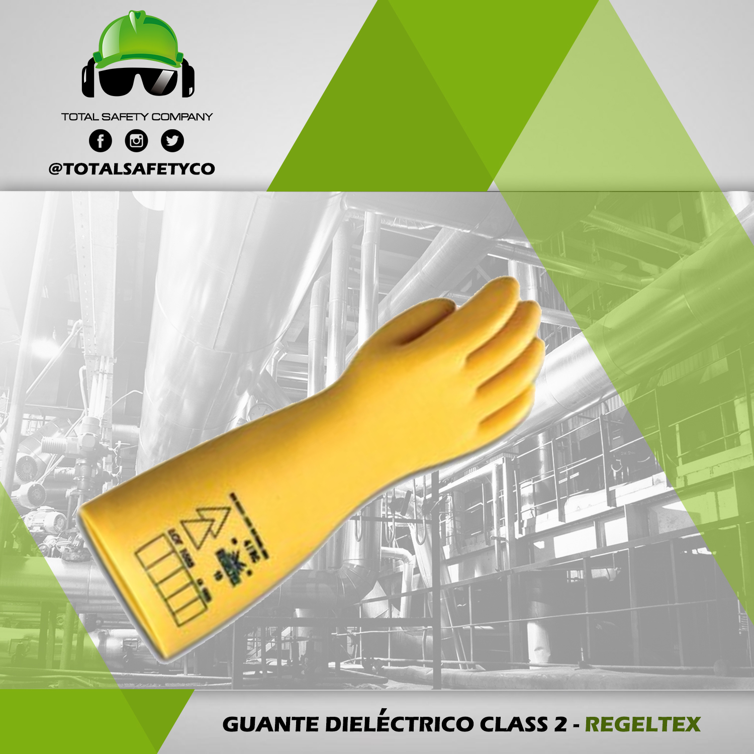 Guante dieléctrico class 2 - REGELTEX