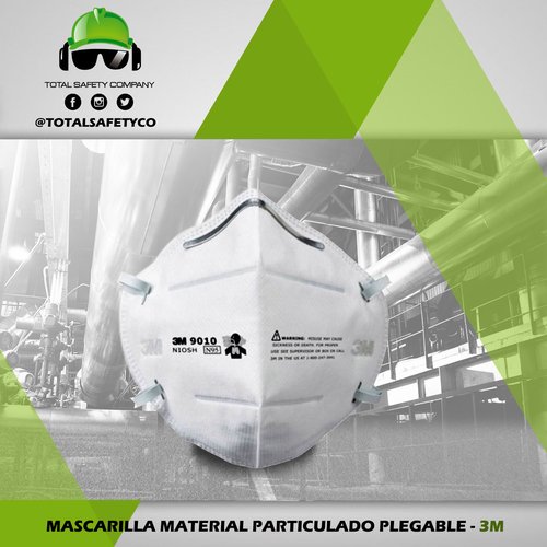 Mascarilla material particulado plegable - 3M