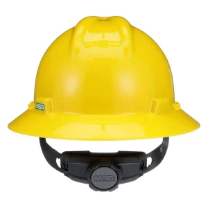 SOMBRERO V-GARD AMARILLO SHELL MEDIO C/SUSPENSION FAS-TRAC III MSA 475366