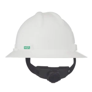 SOMBRERO V-GARD BLANCO SHELL MEDIO C/SUSPENSION FAS-TRAC III MSA 475369