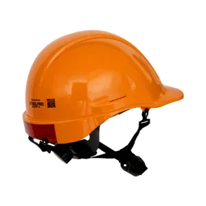 CASCO MOUNTAIN ABS NARANJA CON BARBUQUEJO STEELPRO 501222