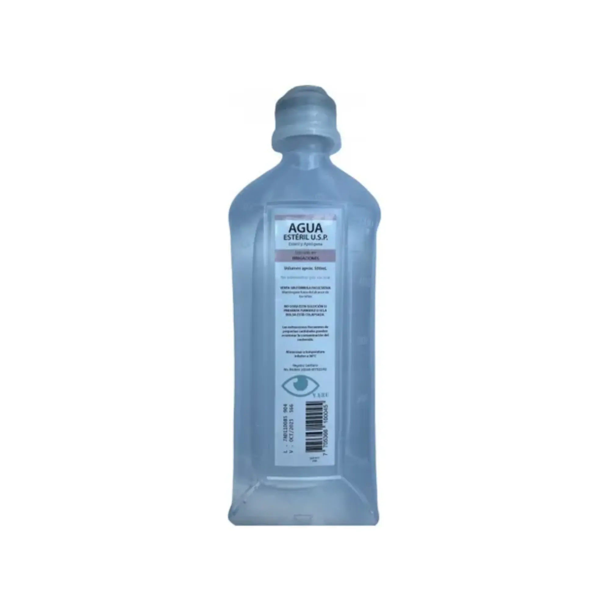 BOTELLA DISPENSADORA DE EMERGENCIA P/LAVADOS X 500 ML 20032