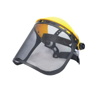 CARETA P/GUADAÑA C/RODACHISPAS, VISOR EN MALLA DE ACERO 22104