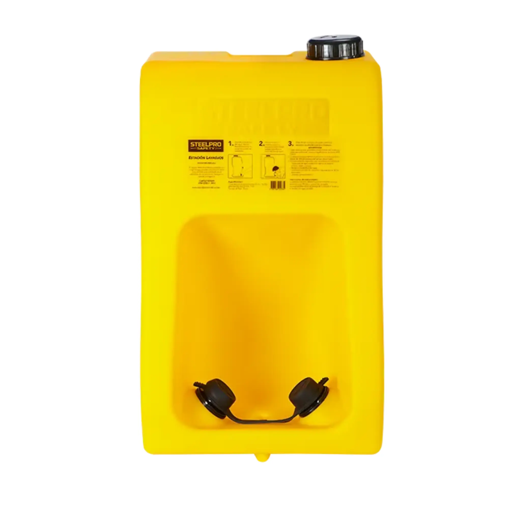 ESTACION EQUIPO LAVA OJOS CAPACIDAD 60,56 LTRS STEELPRO 250700530002