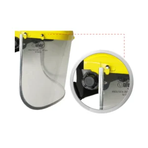 VISOR C/RIBETE P/CARETA ESMERILAR SISO SAFETY M7002-B