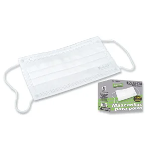 TAPABOCAS BLANCO DESECHABLE CJ X 100 UND ZUBI-OLA 11905101