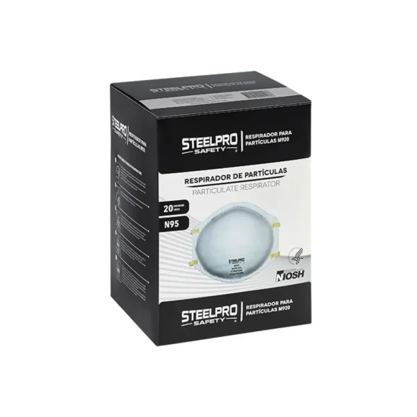 RESPIRADOR M920 N95 STEELPRO 501083 - Image 2