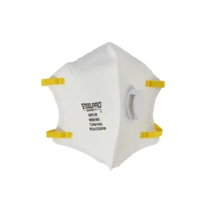 RESPIRADOR PLEGABLE BLANCO C/VALV M9910V N95 STEELPRO 501086