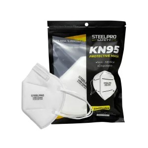 RESPIRADOR DESCARTABLE KN95 X 5 UNID STEELPRO 501712