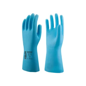 GUANTE NITRILSAFE SOFT 13" 15MIL CAUCHO/NITRILO AZUL STEELPRO T-S 501656, T-M 501657, T-L 501658