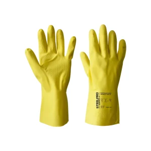 GUANTE ELASTOSAFE NOVA AMARILLO 15mil 13" 501665 - S /501666 - M /501667 - L