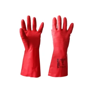 GUANTE ELASTOSAFE FISHERMAN ROJO STEELPRO 501668 - S /501669 - M /501670 - L