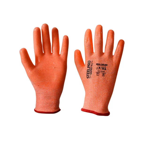 GUANTE MULTIFLEX CUT-5 SILICONE NARANJA HV 501689-XS/ 501690-S/ 501691-M/ 501692-L